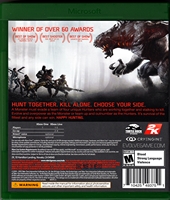 Xbox ONE Evolve Back CoverThumbnail